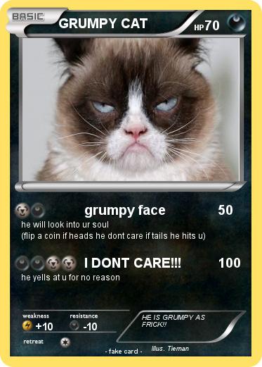Pokemon GRUMPY CAT