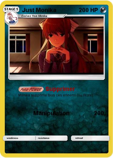 Pokemon Just Monika