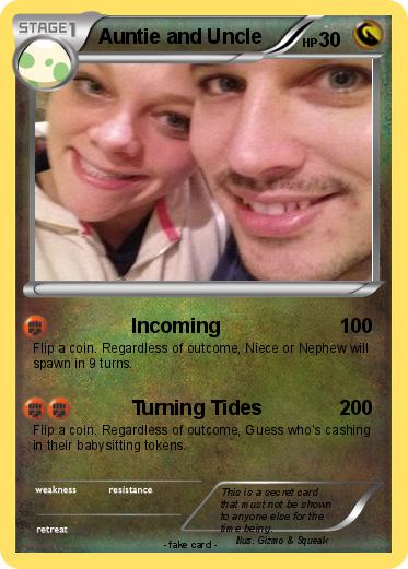 Pokemon Auntie and Uncle