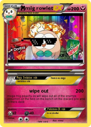 Pokemon mlg rowlet