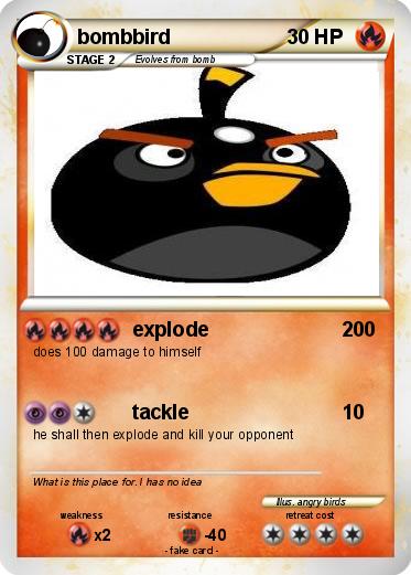 Pokemon bombbird