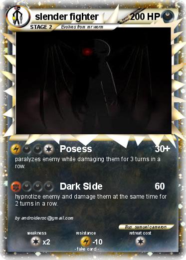 Pokemon slender fighter