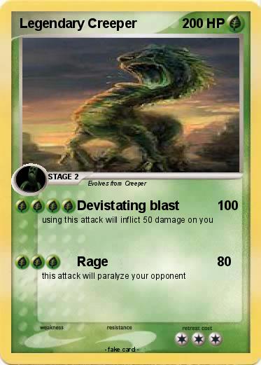 Pokemon Legendary Creeper