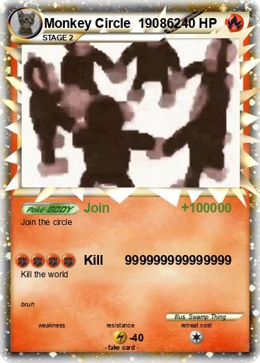 Pokemon Monkey Circle  190862