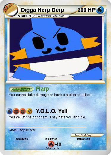 Pokemon Digga Herp Derp