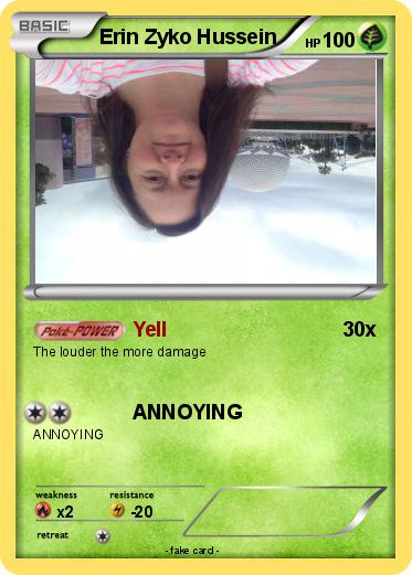 Pokemon Erin Zyko Hussein