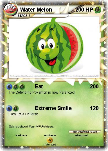 Pokemon Water Melon