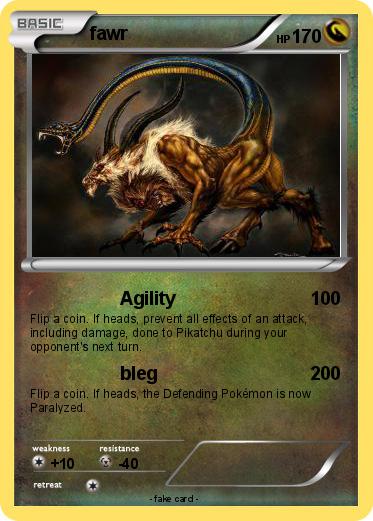 Pokemon fawr