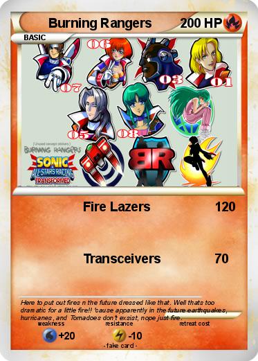 Pokemon Burning Rangers Pokemon Burning Rangers