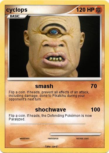 Pokemon cyclops