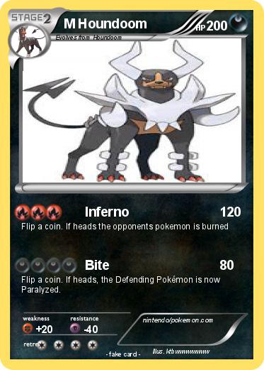 Pokemon M Houndoom