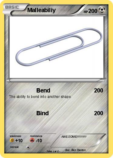 Pokemon Malleabiliy