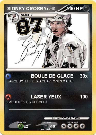Pokemon SIDNEY CROSBY