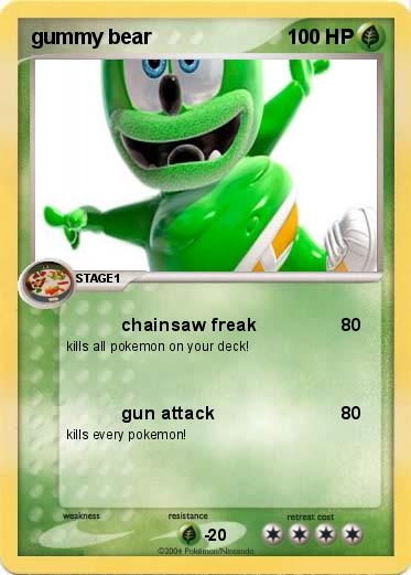 Pokemon gummy bear