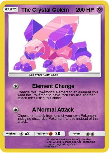 Pokemon The Crystal Golem