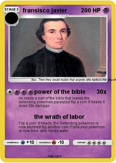 Pokemon fransisco javier