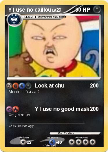 Pokemon Y I use no caillou