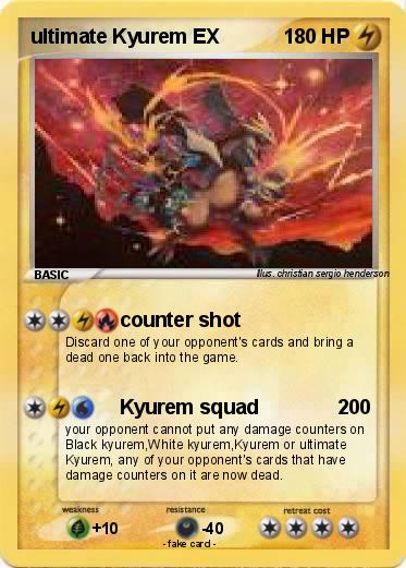 Pokemon ultimate Kyurem EX