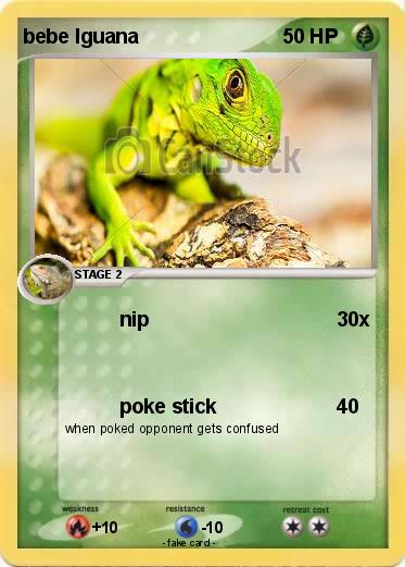 Pokemon bebe Iguana