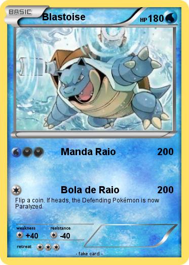 Pokemon Blastoise