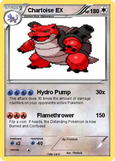 Pokemon Chartoise EX