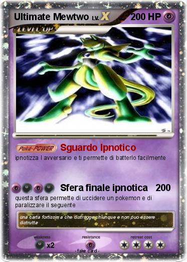 Pokemon Ultimate Mewtwo Pokemon Ultimate Mewtwo