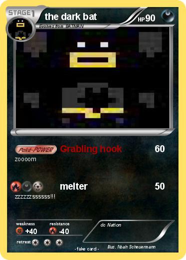 Pokemon the dark bat