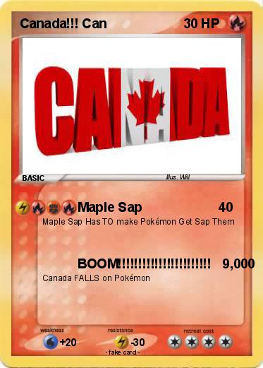 Pokemon Canada!!! Can