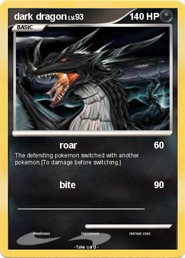 Pokemon dark dragon
