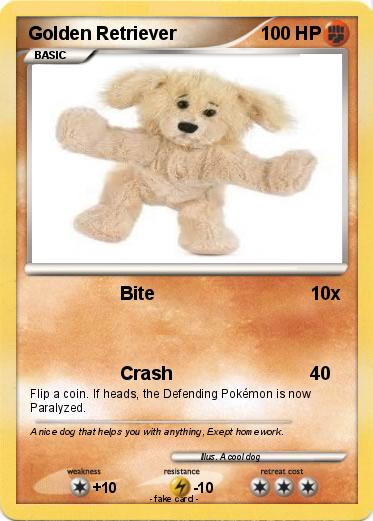 Pokemon Golden Retriever