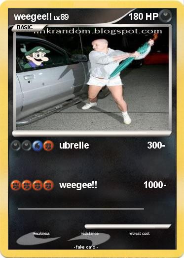 Pokemon weegee!!