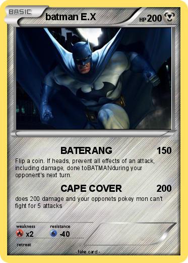 Pokemon batman E.X