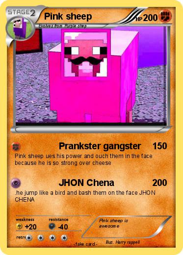 Pokemon Pink sheep