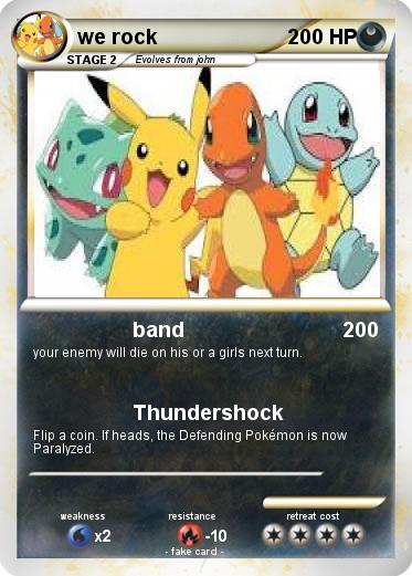 Pokemon we rock