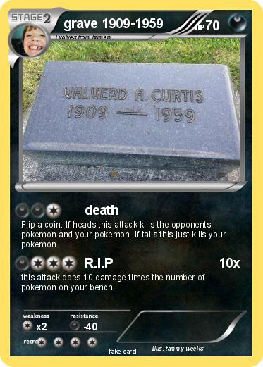Pokemon grave 1909-1959