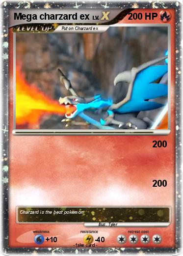 Pokemon Mega charzard ex