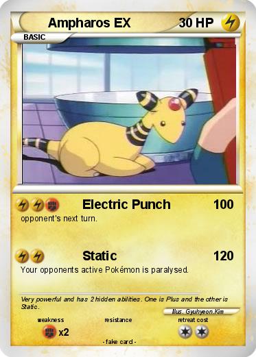 Pokemon Ampharos EX