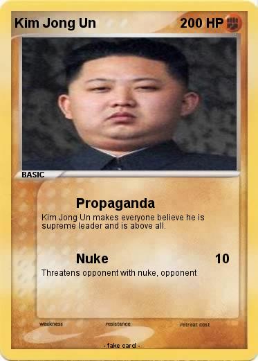 Pokemon Kim Jong Un