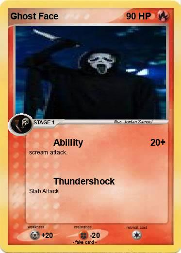 Pokemon Ghost Face