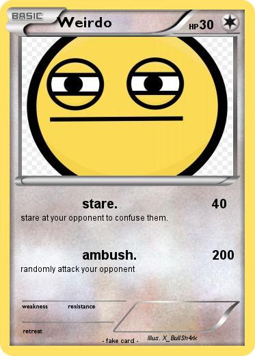Pokemon Weirdo