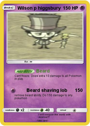 Pokemon Wilson p higgsbury