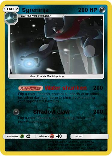 Pokemon Sgreninja
