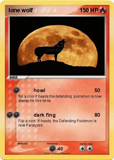 Pokemon lone wolf