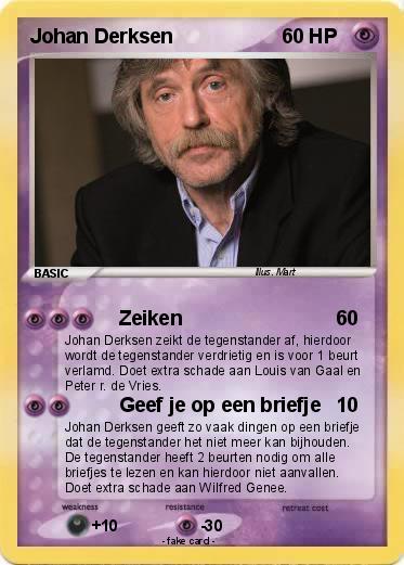 Pokemon Johan Derksen