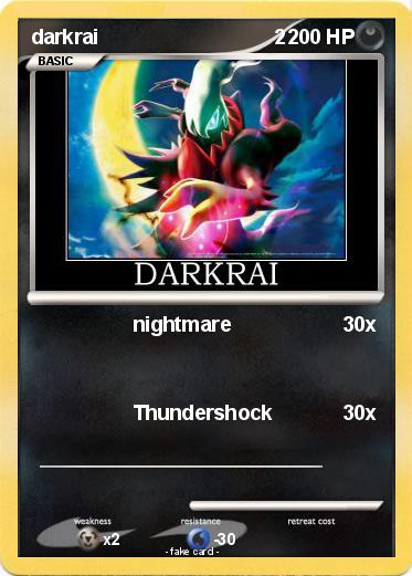 Pokemon darkrai                               2