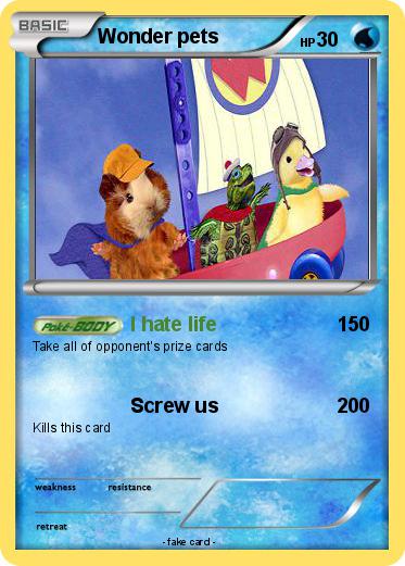 Pokemon Wonder pets