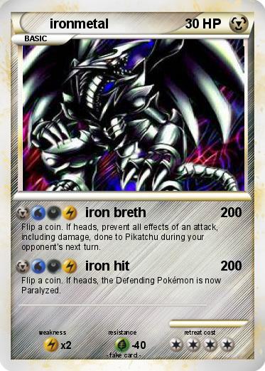 Pokemon ironmetal