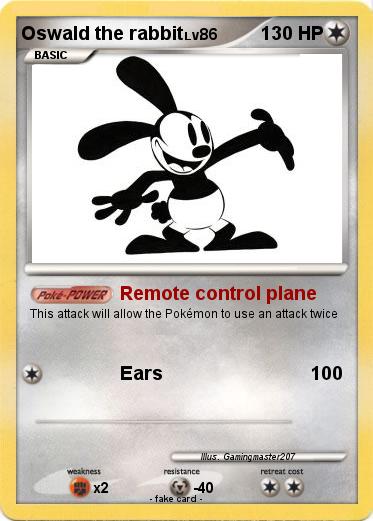 Pokemon Oswald the rabbit