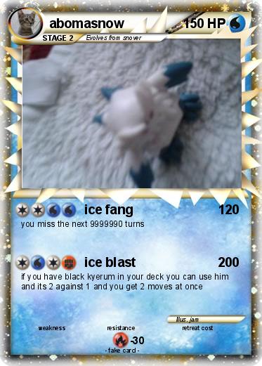 Pokemon abomasnow