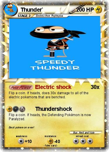 Pokemon Thunder`